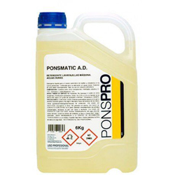 Ontzi-garbigailurako Ponsmatic detergentea, ur gogorrak, 6/12 kg, ERREF.: CO1000392