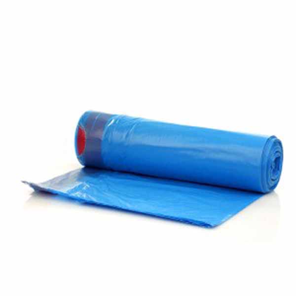 Bolsa de basura autocierre 55X60 azul REF.BO1000661(10uds)