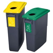 Cubo reciclaje 3 colores (60 L) REF.VA2000351
