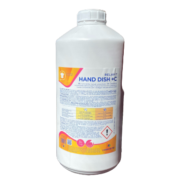  Detergente lavavajillas manual concentrado relavit hand dish +c  3L  Ref:.CO1000676